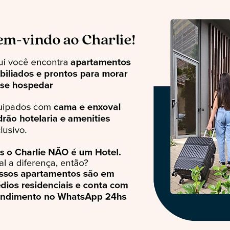 דירות סאו פאולו Charlie Sabia Moema מראה חיצוני תמונה