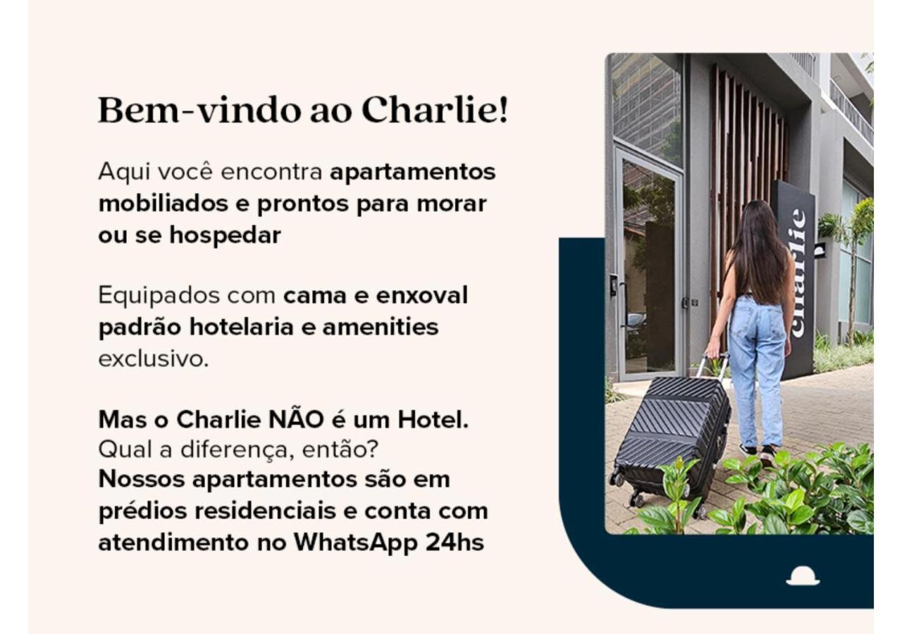 דירות סאו פאולו Charlie Sabia Moema מראה חיצוני תמונה